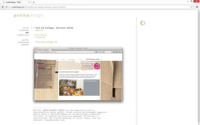 Screenshot Web