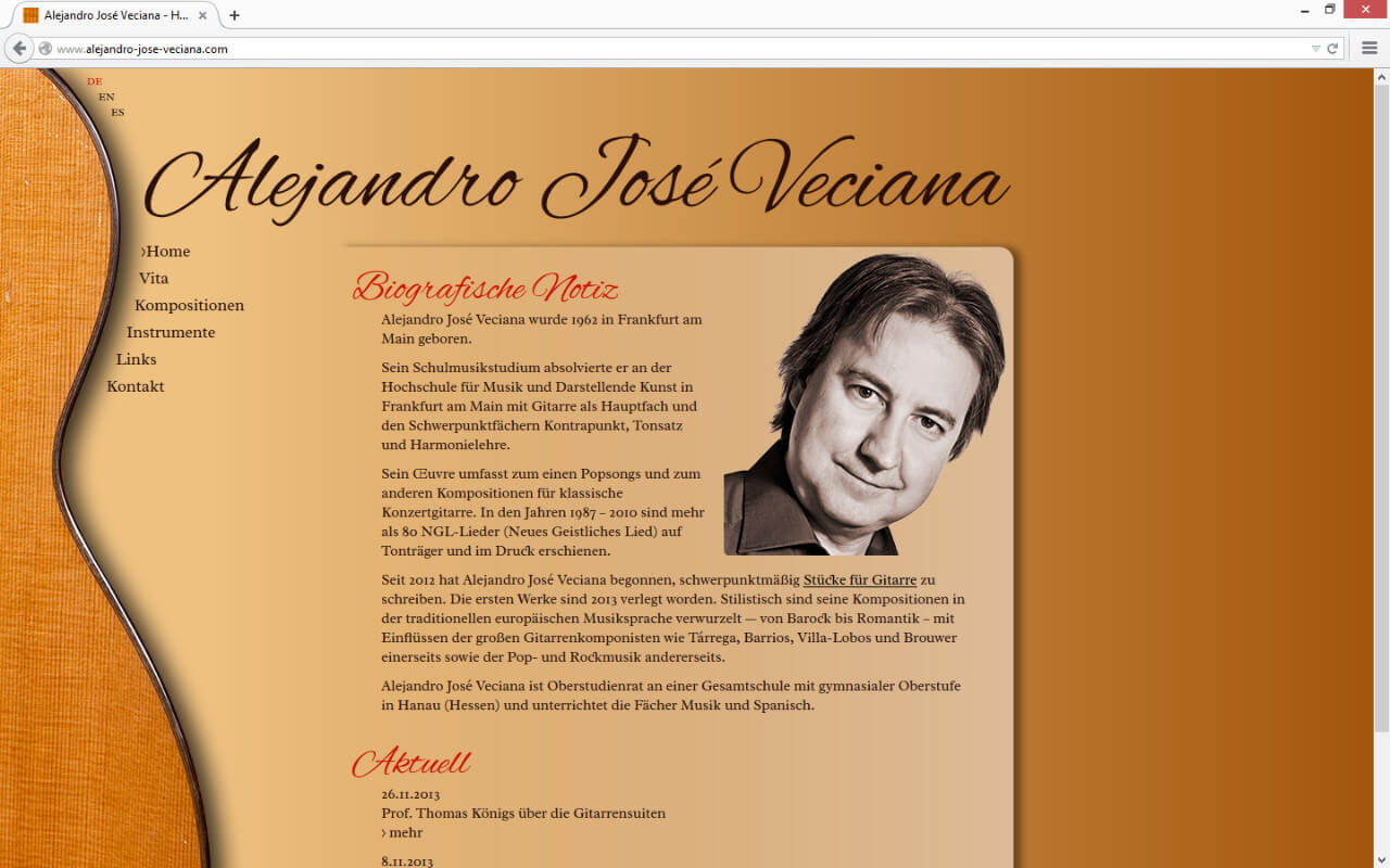 Alejandro José Veciana: Home