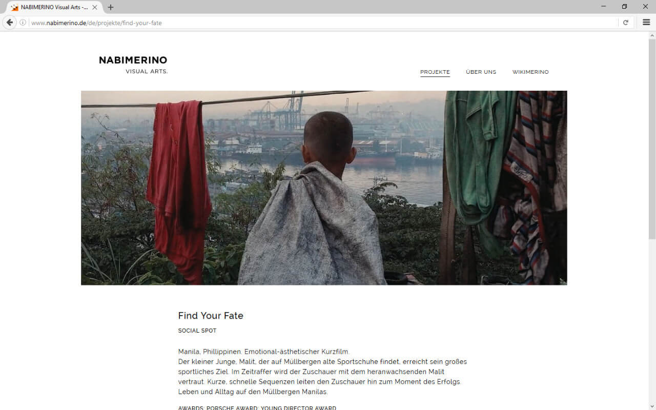 NABIMERINO Visual Arts.: Projekt - Find your fate - Header
