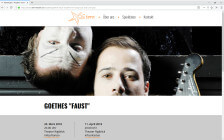 Stern-Theater-Produktionen: Sterntheater / Webdesign / Projektseite Faust