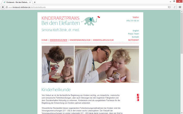 Screenshot Kinderheilkunde