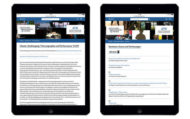 Screenshot iPad